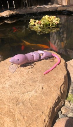Pb rat swimbaits (pink/black)