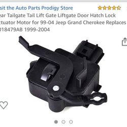 Grand Cherokee tailgate power lock control