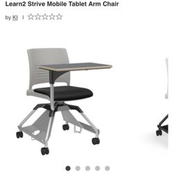 Mobile Tablet Arm Chair