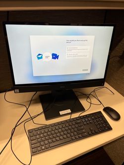 Dell Intel Core i5 Desktop Computer All in One touch screen PC with keyboard and mouse