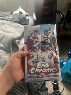 2022 Topps chrome hobby box *damaged*