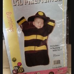 Firefighter Baby Costume 🎃