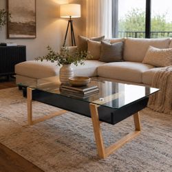Modern Glass Coffee Table