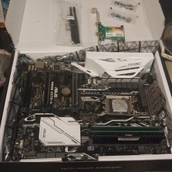 Asus Prime Z270-A motherboard, 24GB DDR4, i7-7700k 3.6gHz Quad-Core, Wi-Fi PCI Card