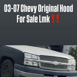 03-07 Chevy Original Hood 