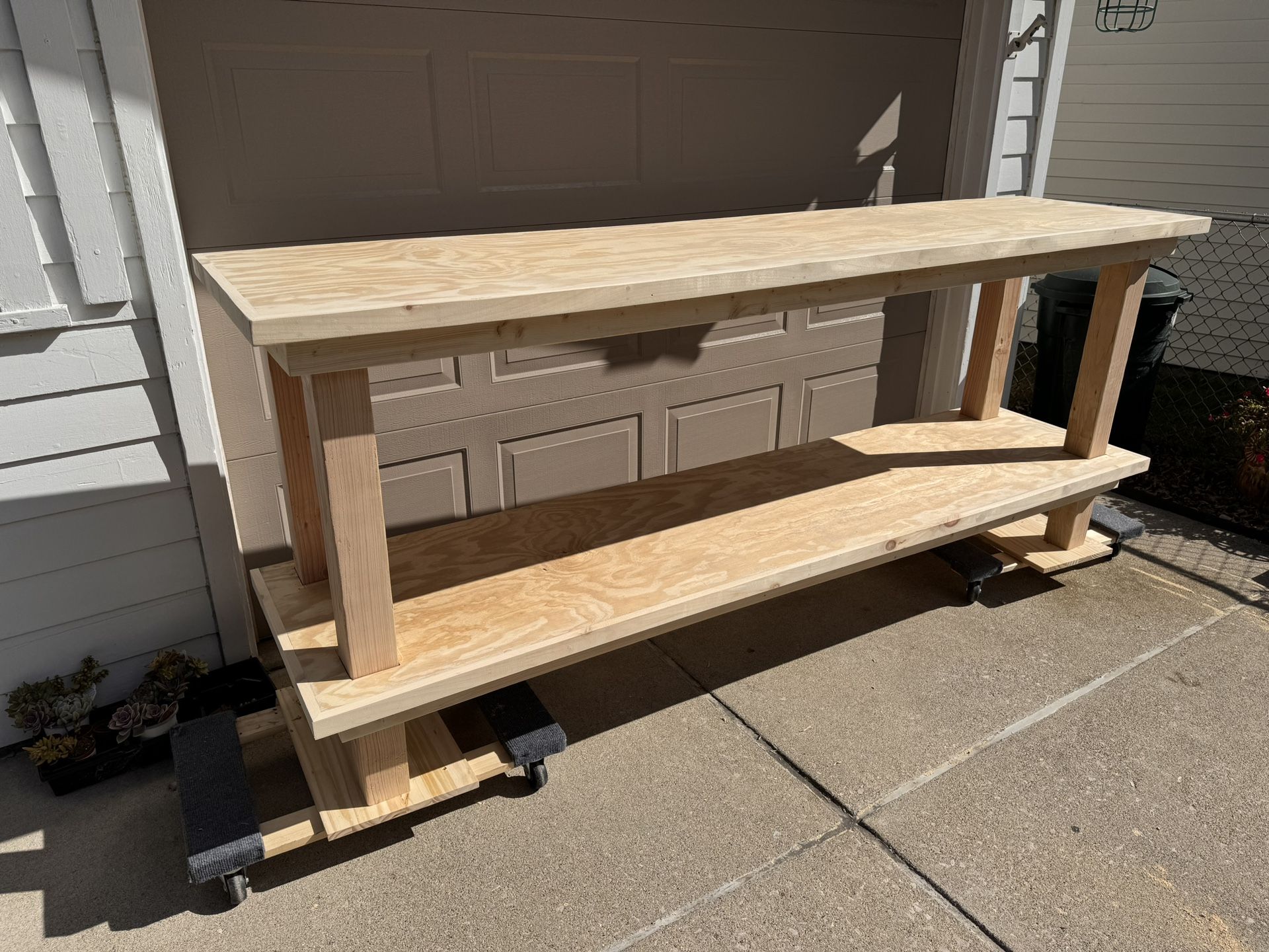 Custom Work Bench.