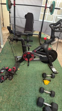 Peloton and gym equipment!