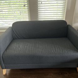 IKEA LINANÄS Loveseat, Vissle Dark Gray
