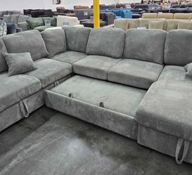 New X-Large sleeper sectional couch / free delivery