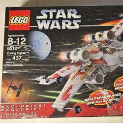 Lego 6212 Star Wars X-wing Fighter 437pcs Exclusive Limited Edition Set 2006