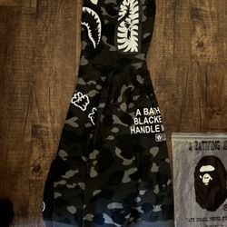 Bape X Black Eye Patch Hoodie