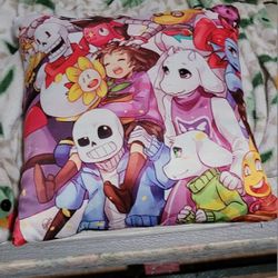 Undertale 2-Sided Square Pillow