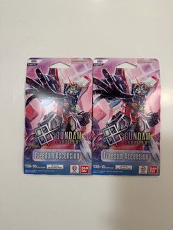 Gundam Freedom Ascension Sleeved Booster Pack