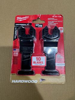 Milwaukee Hardwood Japanese Tooth Blades 10-Pack