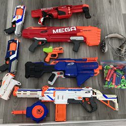  NERF Guns and ammo