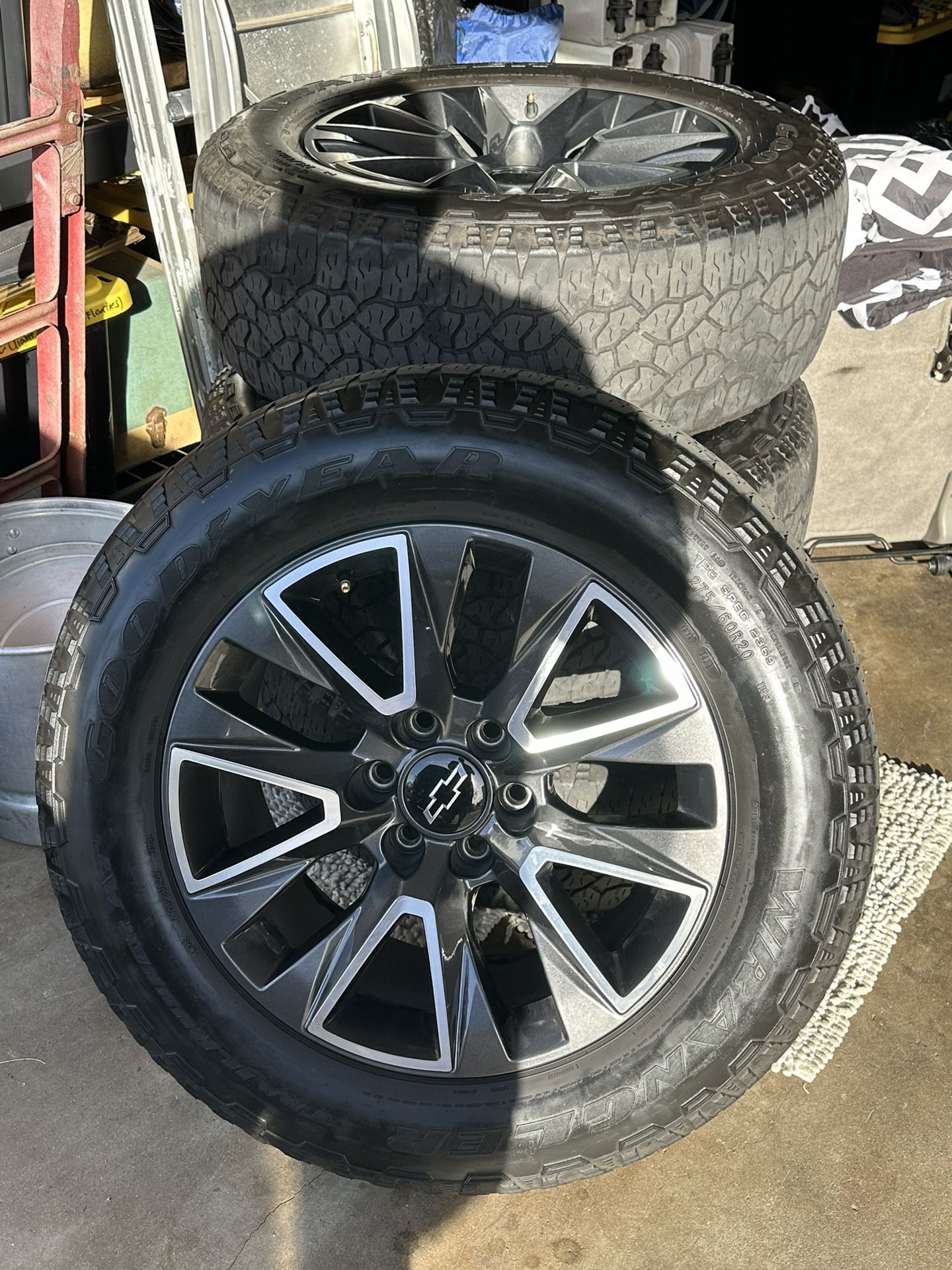 20” Chevrolet Tahoe Z71 1500 OEM Wheels 5919 Chev GMC 2022 2023 2024 ...