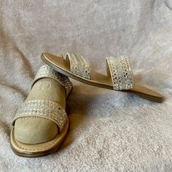 A New Day Rhinestone Sandals From Target. Size 10. New Condition. No Shipping. Cash Only. 