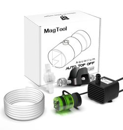 MagTool Auto Top Off System for Saltwater Aquarium, ATO Aquarium Auto Top Off with Dual Optical Sensor for Reef & Fresh Tanks -Green