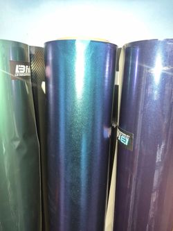 Diamond purple blue vinyl wrap