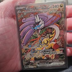 Raging bolt pokemon (in plastic seal)