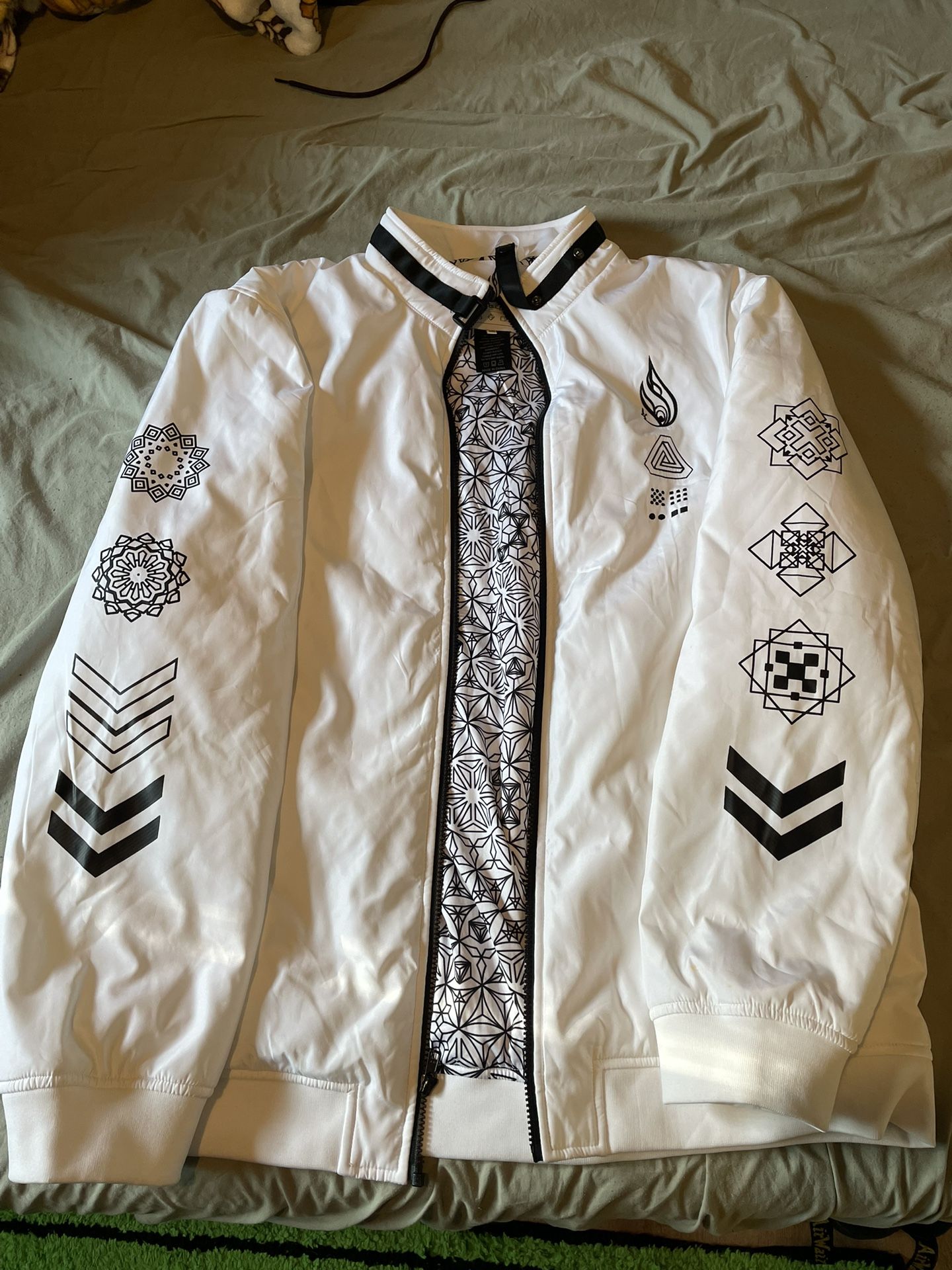 Lucent Funnel Neck Bomber