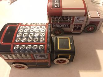 Hershey’ s Tin trucks