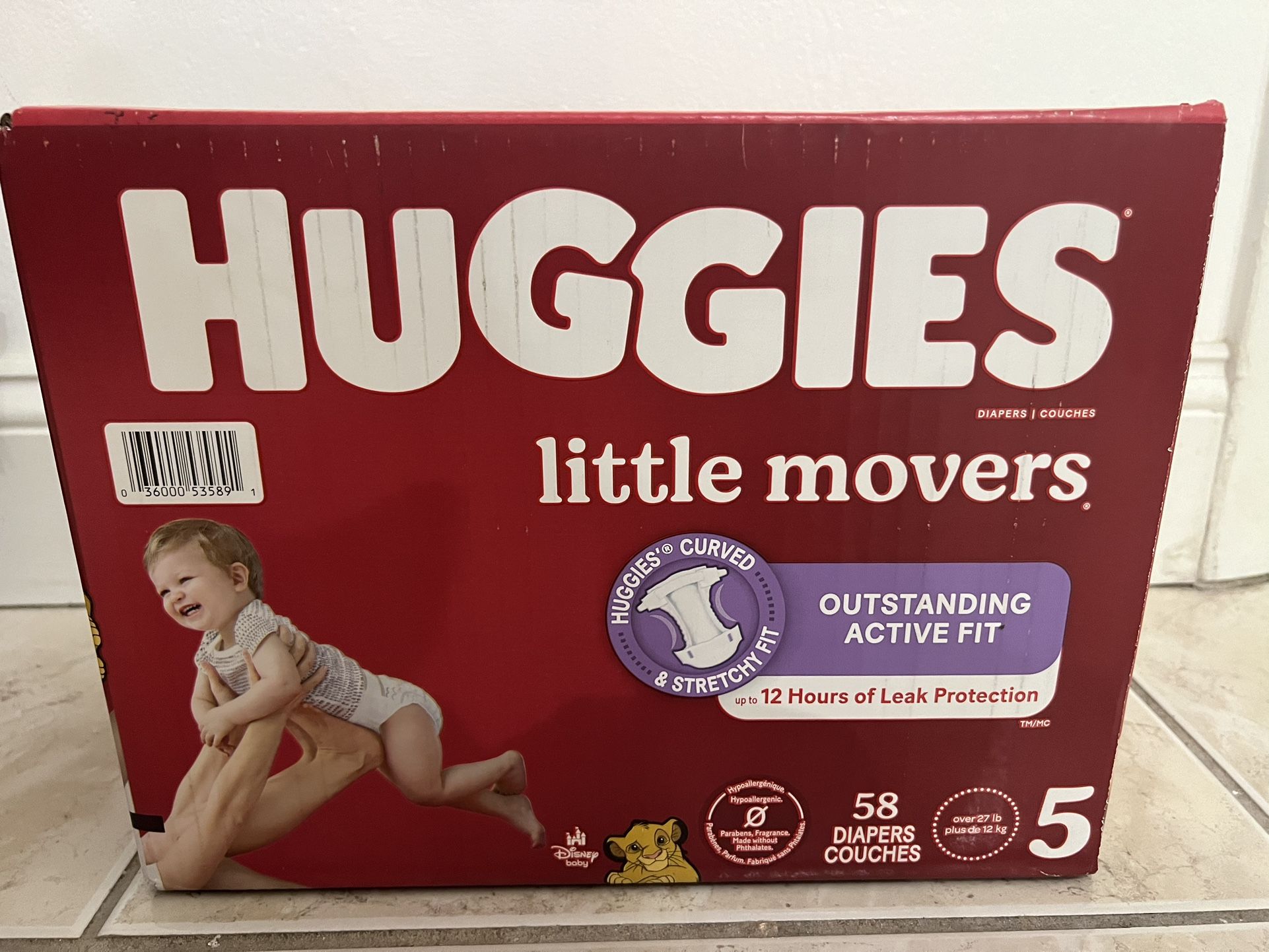 Huggies Baby Diaper Size 5
