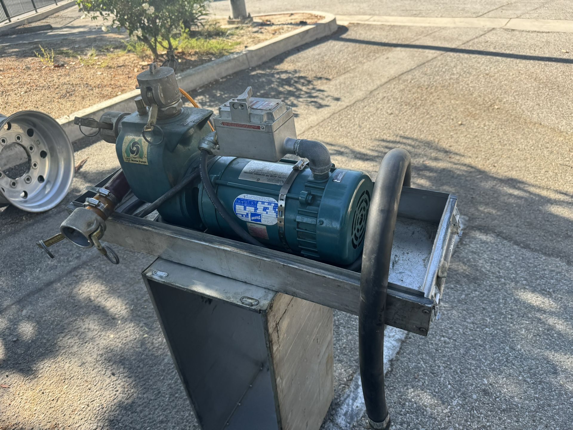 ITT Marlow Gas Or Diesel Pump (Model:1/2H15EC ) with Doerr 3/4HP Motor