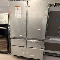 Thermador Refrigerator 48”Inch 6 Doors French Door Panel Ready 