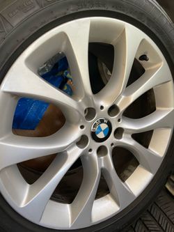 19 in oem bmw rims & new Goodyear tires