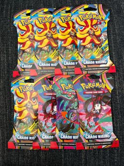 Pokémon Mega Evolution Chaos Rising Booster Packs