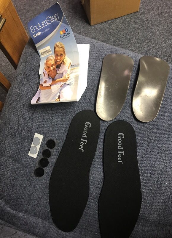 Good feet sl4000 size 5 1/2 EnduraStep custom arch supports orthotics