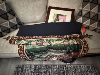 Brand New Tapestry With Metal Hangers