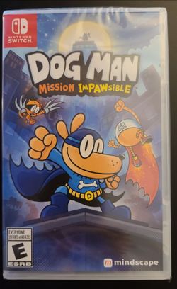 Nintendo Switch Dog Man Mission Impawsible Game Unopened