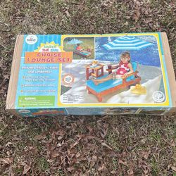 Kids Outside Chaise Lounge Set (brand New)