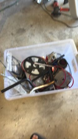Mixed minibike parts bulk buy