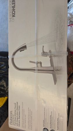 Kohler Rubicon Pull-Down Kitchen Faucet