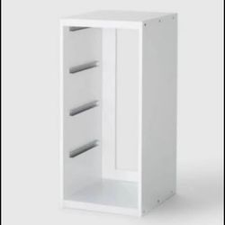 Short Sliding Bin Cube White - Brightroom