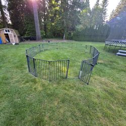 Regalo baby gate approximately 50 ft weathered