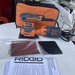 RIDGID 2.4 Amp Corded 1/4 Sheet Sander with AIRGUARD Technology