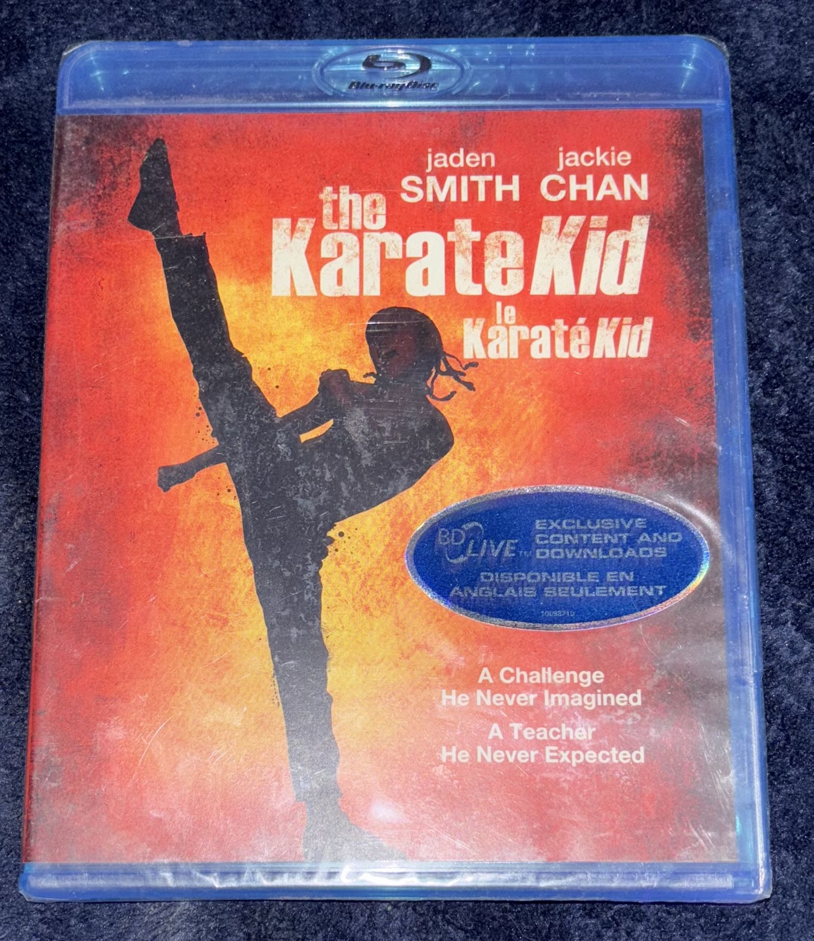 The Karate Kid (Sealed) On Blu-Ray (Jaden Smith & Jackie Chan)