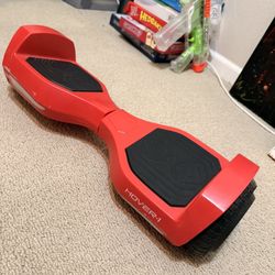 Red hover board
