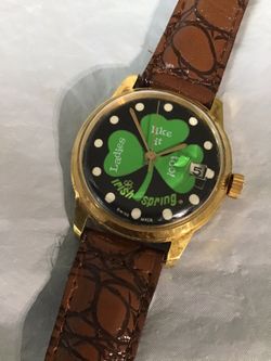 Rare Vintage Irish Spring watch