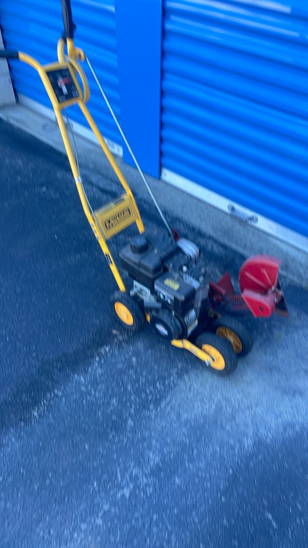 McLean edger carburetor needs to be rebuilt