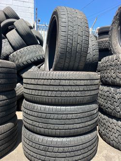 Vendo llantas usadas 255/45/R20 marca CONTINENTAL