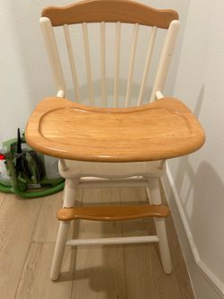 High chair - wood
