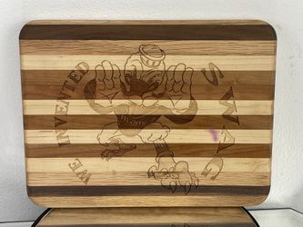Miami Hurricanes University Bamboo Cutting Board