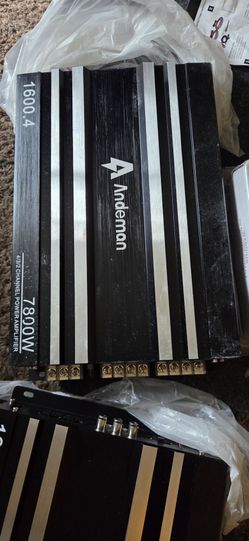 Andeman 1600.4 7800W 4-Channel Car Amplifiers