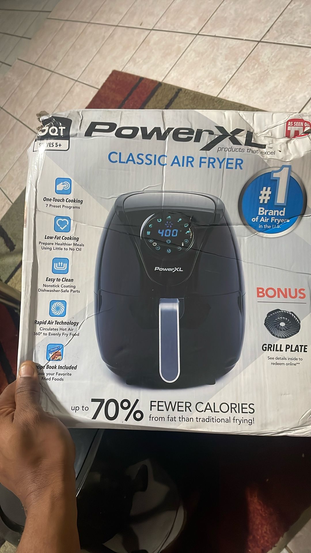 Power XL Classic Air Fryer Like New