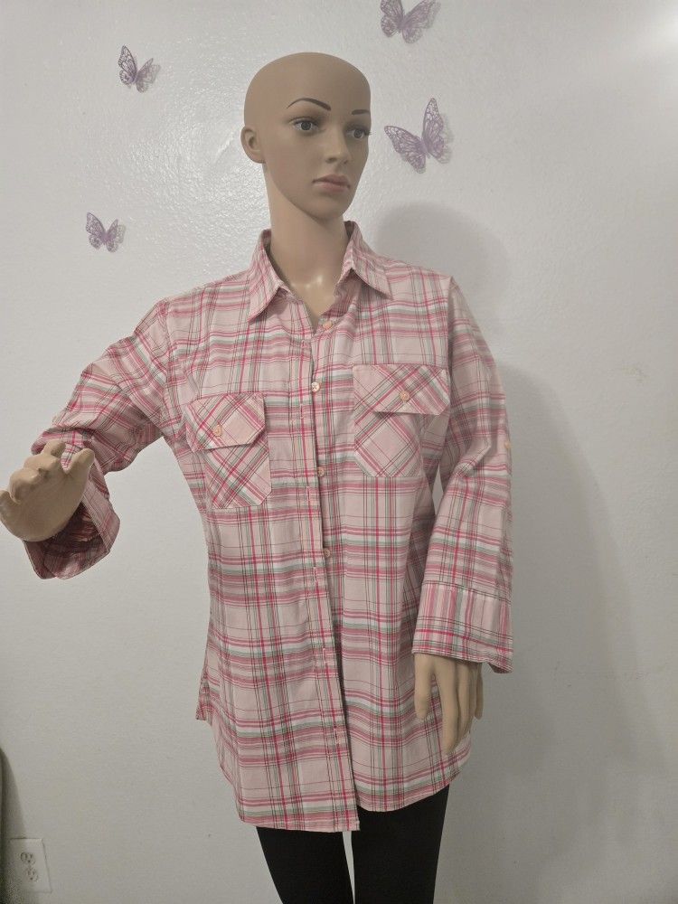 Carhartt Pink Cotton Women's Shirt